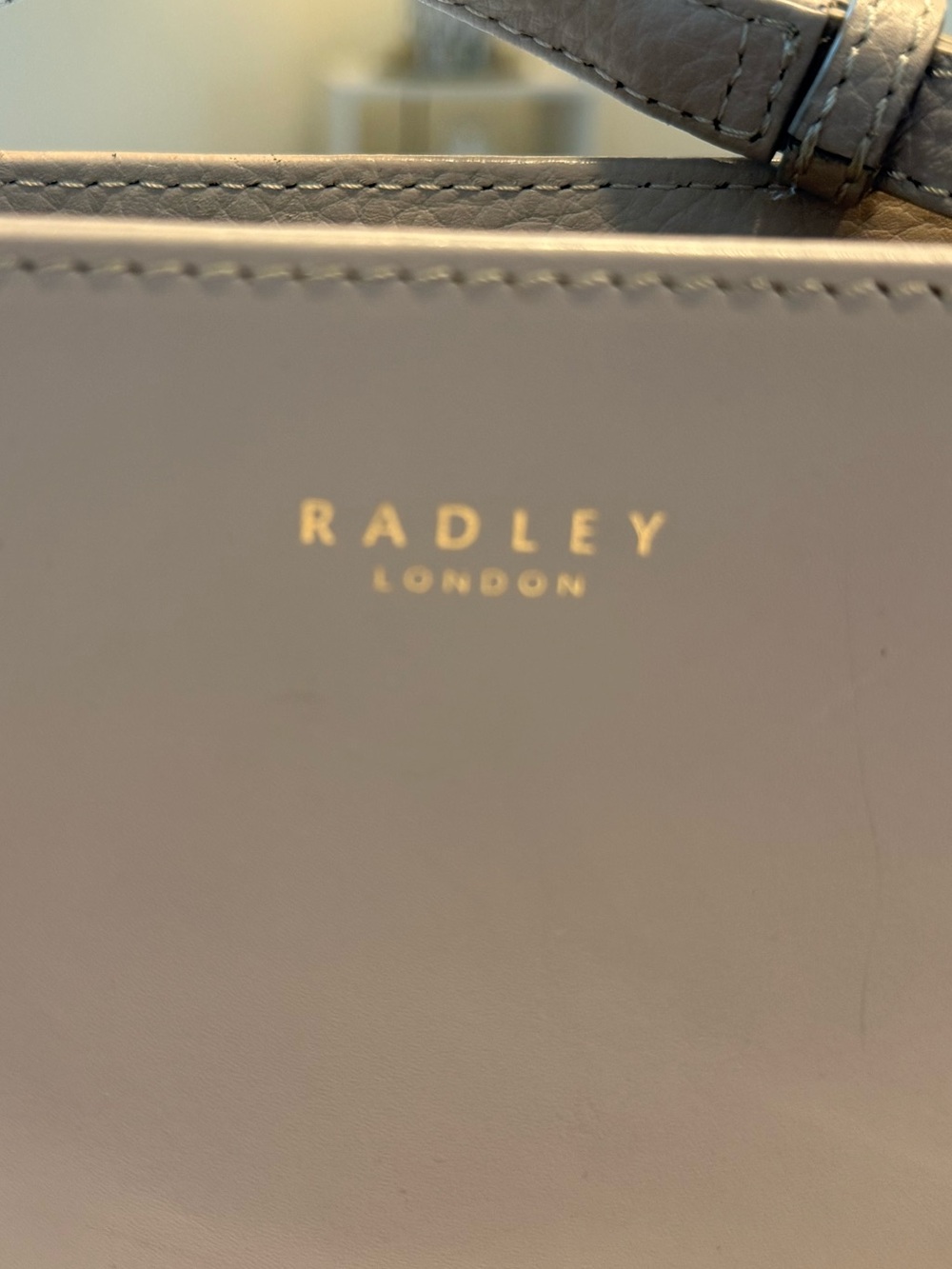 RADLEY LONDON Taupe Leather Crossbody Bag - Picture 2 of 8